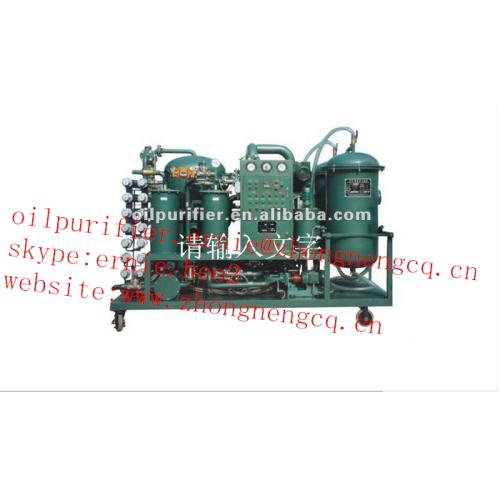 Zhongneng Vacuum Lubricating Oil Regeneration Purifier Series TYC